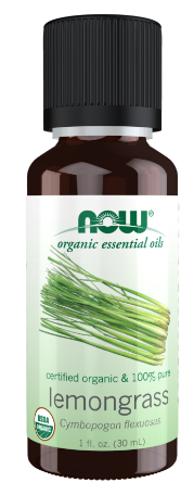 NOW foods Organic Lemongrass Oil (30 mL)