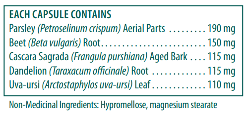 Genestra Herbotox Capsules (90 Vegetable Capsules)