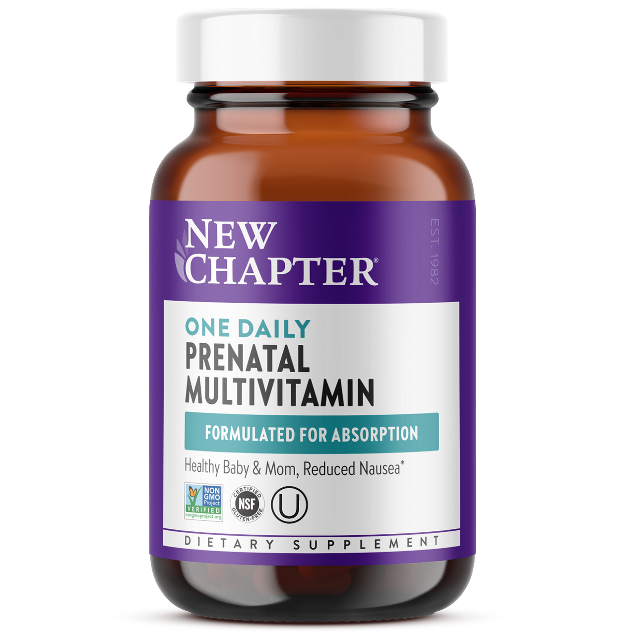New Chapter One Daily Prenatal Multivitamin (90 tablets)