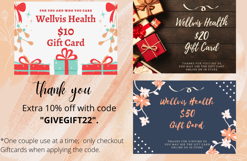 Wellvis Health Gift Card _ Custom