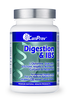 CanPrev Digestion & IBS (120 Vegetable Capsules)