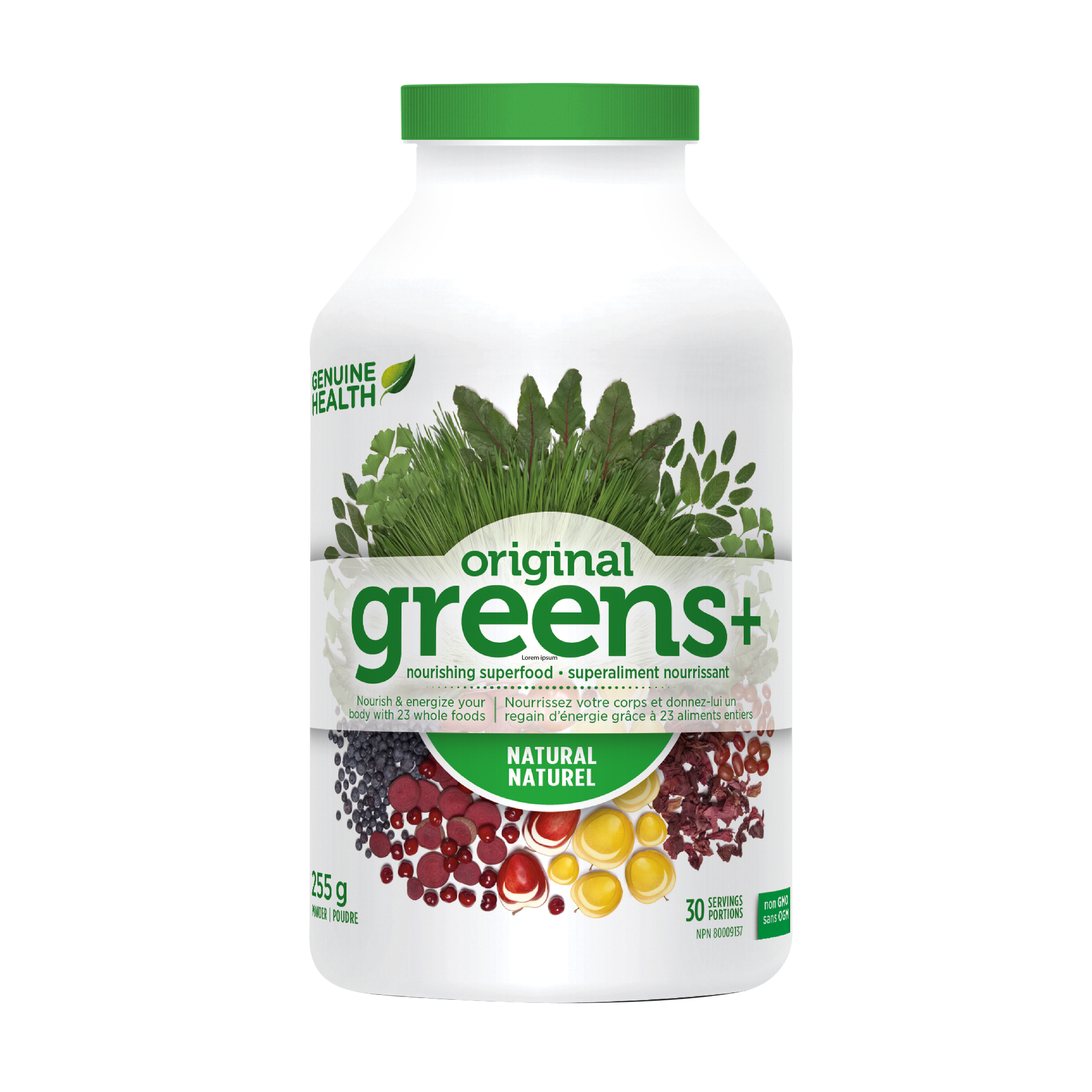 Genuine Health greens+ (255/510 g)