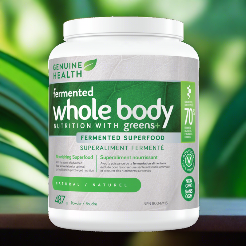 Genuine Health fermented whole body NUTRITION with greens+ (487 g)