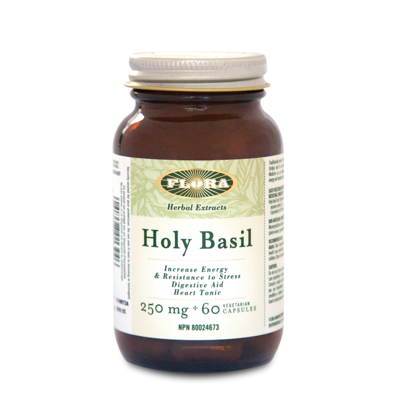Flora Holy Basil (60 Vegetarian Capsules)