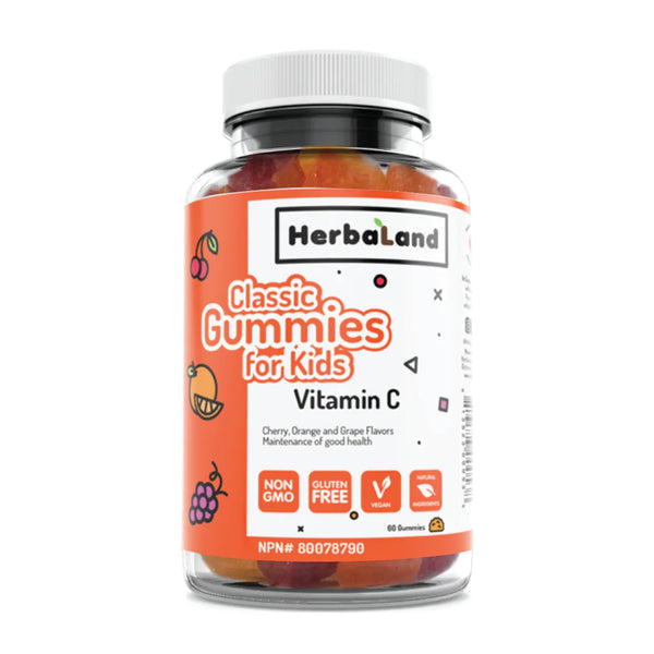 HerbaLand Vitamin C Gummies for Kids (60's)