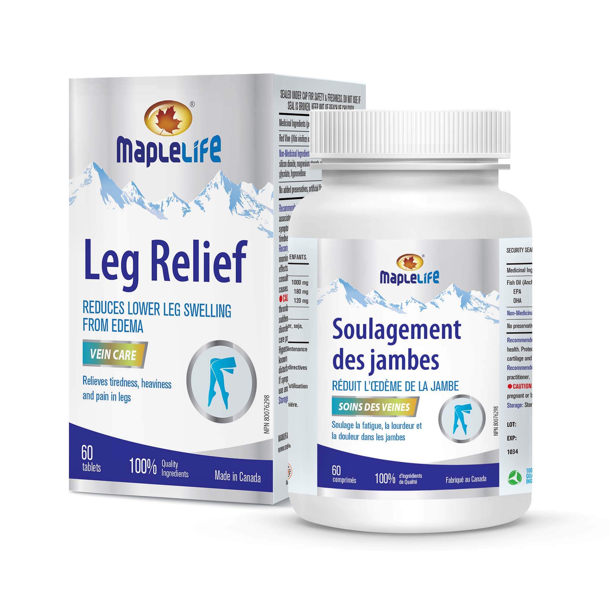 Maplelife Leg Relief (60 Tablets)