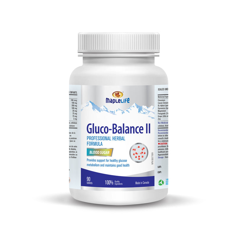 Maplelife Gluco-Balance II (90 Tablets)