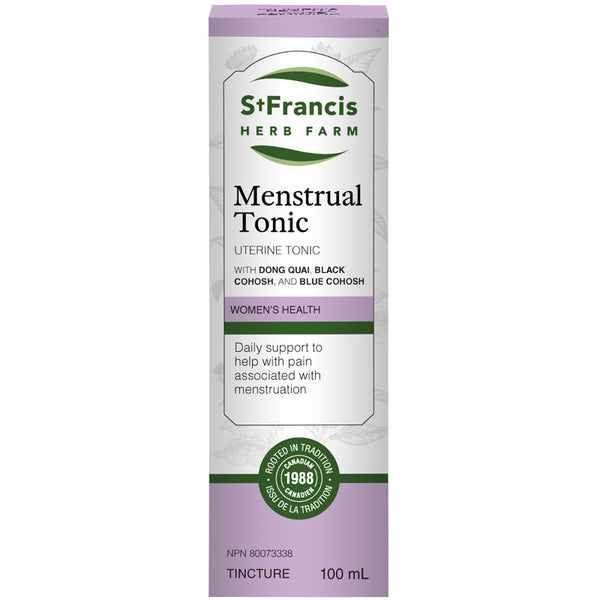 St Francis Herb Farm Menstrual Tonic - 50mL/100mL/250mL