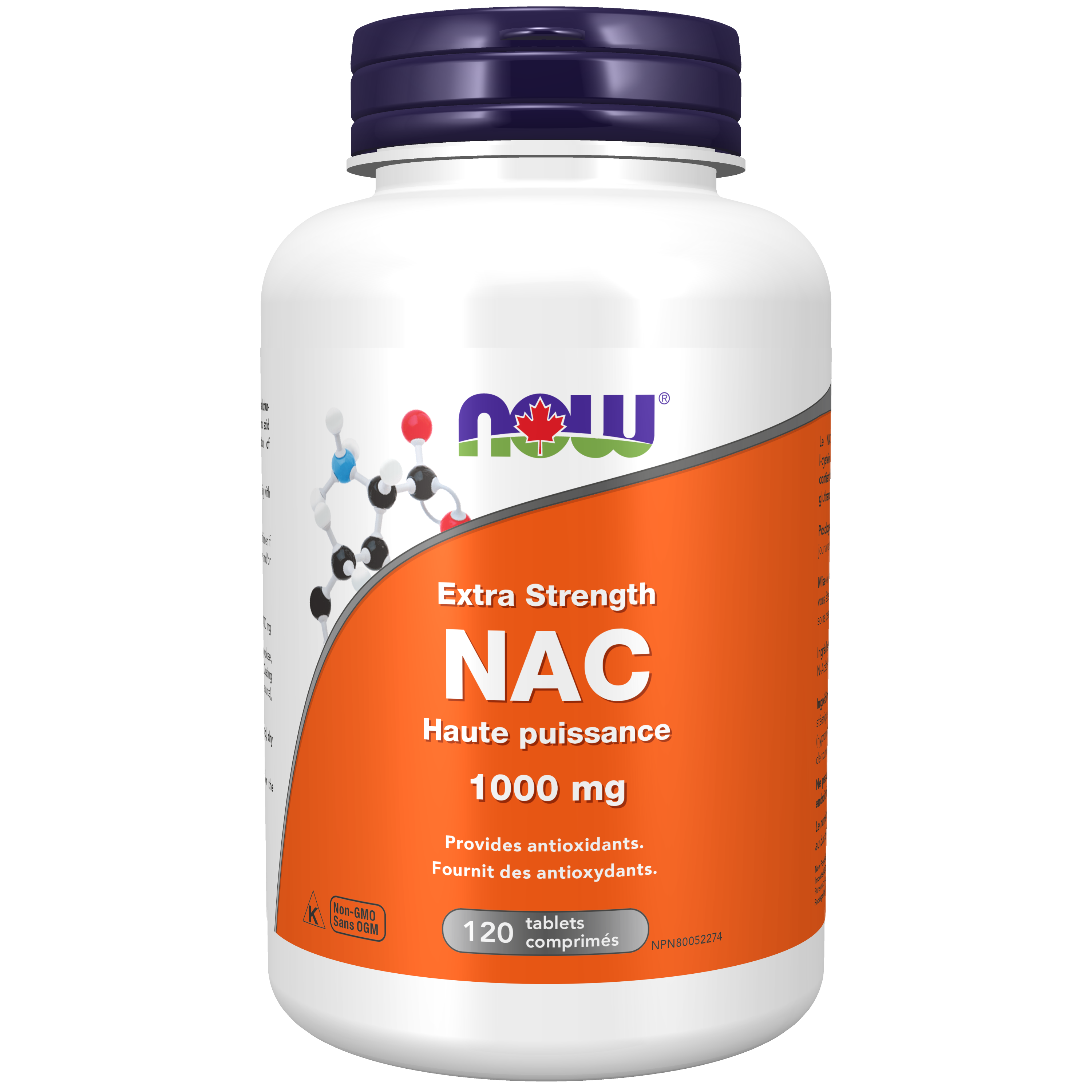 NOW NAC extra strength 1000mg (120 tablets)