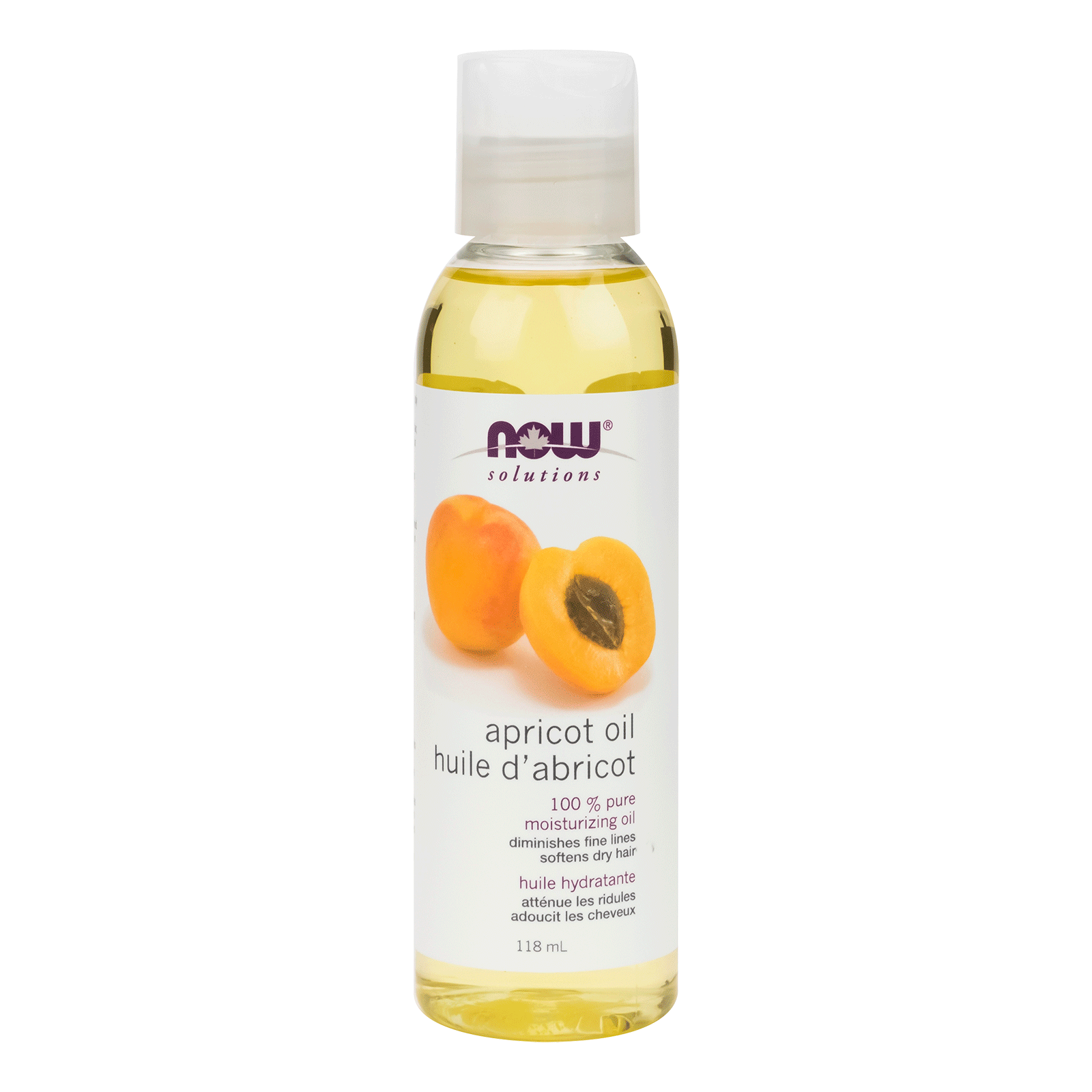 NOW Apricot Oil (118 | 473 mL)