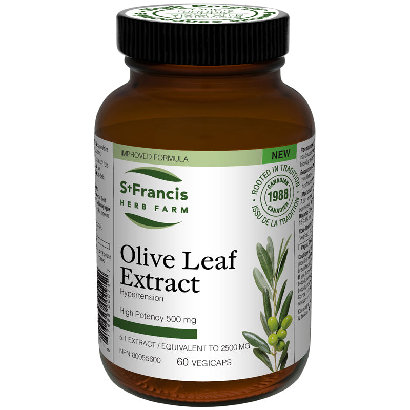 St Francis Herb Farm Olive Leaf Extract - 60 vegicapsules