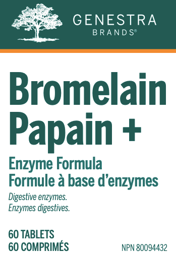Genestra Bromelain Papain+ (60 | 180 tabs)