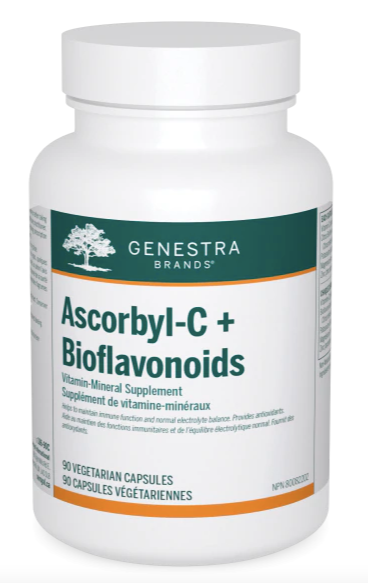 Genestra Ascorbyl C + Bioflavonoids (90 caps)