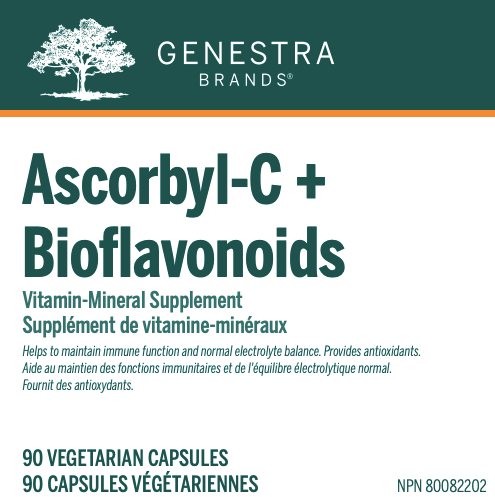 Genestra Ascorbyl C + Bioflavonoids (90 caps)