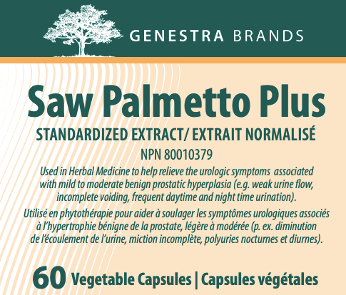 Genestra Saw Palmetto plus (60 caps)
