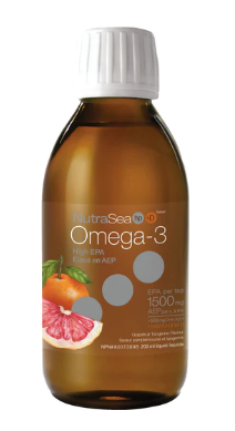 NutraSea® HP™ + D Omega-3 Grapefruit Tangerine (200 ml)