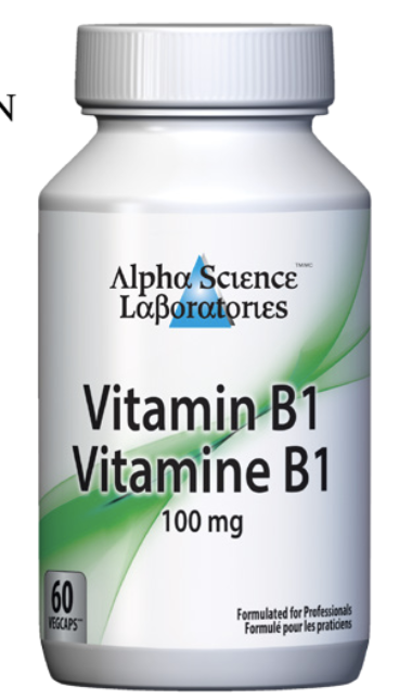 Alpha Science Lab Vitamin B1 100mg (60 vcaps)