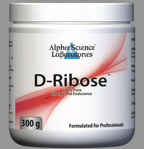 Alpha Science Laboratories D-Ribose (300g/bottle)