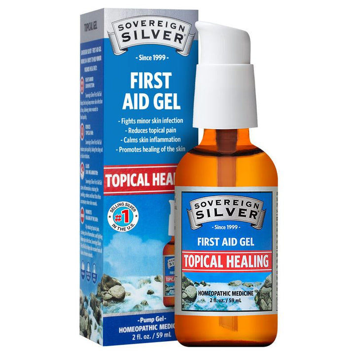 Sovereign Silver First Aid Gel - Pump (59 mL)