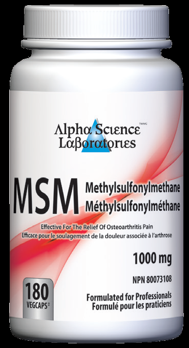 Alpha Science Laboratories MSM (180 vcaps)