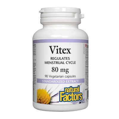 Natural Factors Vitex Extract 80mg (90 Vcaps)