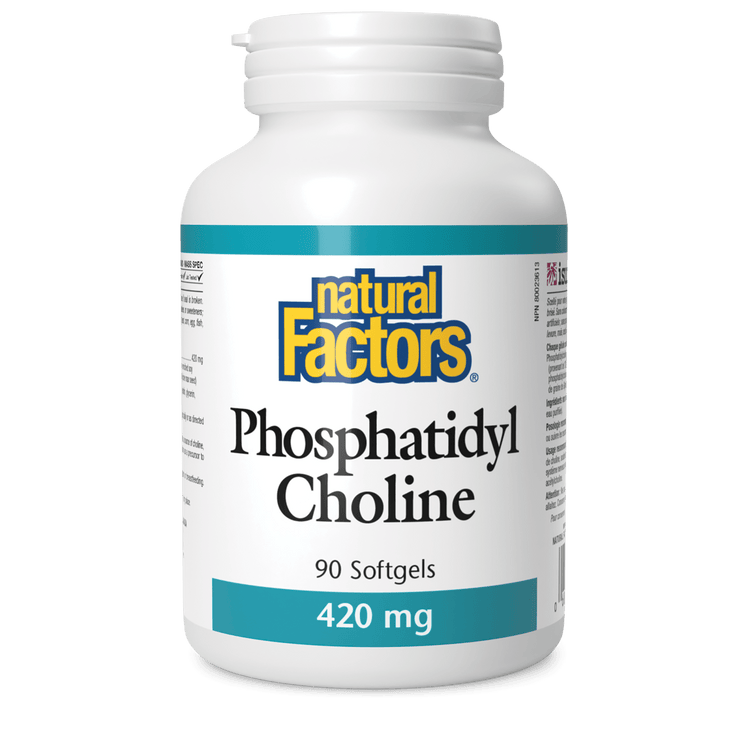 Natural Factors Phosphatidyl Choline 420 mg (90 Softgels)