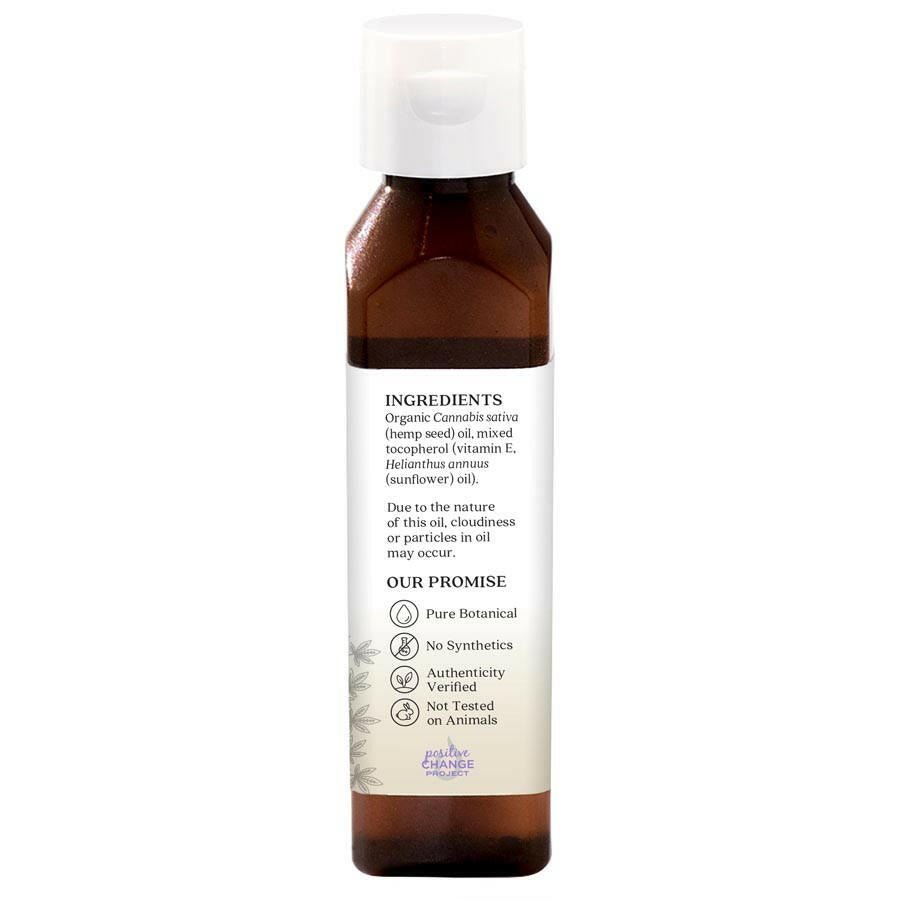 Aura Cacia Organic Hemp Seed body Oil (118 mL)