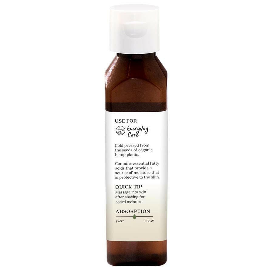 Aura Cacia Organic Hemp Seed body Oil (118 mL)