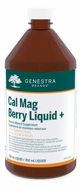 Genestra Cal Mag Berry Liquid + (450 mL)
