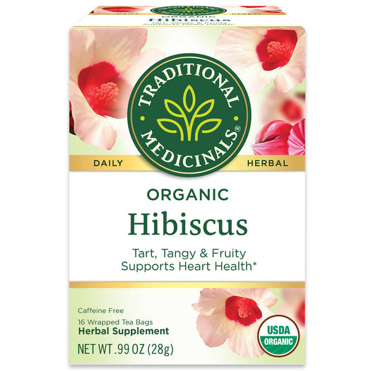 Traditional Medicinals Organic Hibiscus Tea (16 bags)