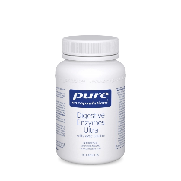 Pure Encapsulations Digestive Enzymes Ultra with Betaine(90 caps)