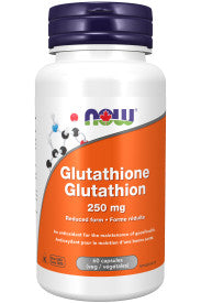 NOW Glutathione 250mg (60 vcaps)