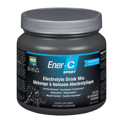 Ener-Life 運動電解質飲料混合莓果（154 克/45 份）
