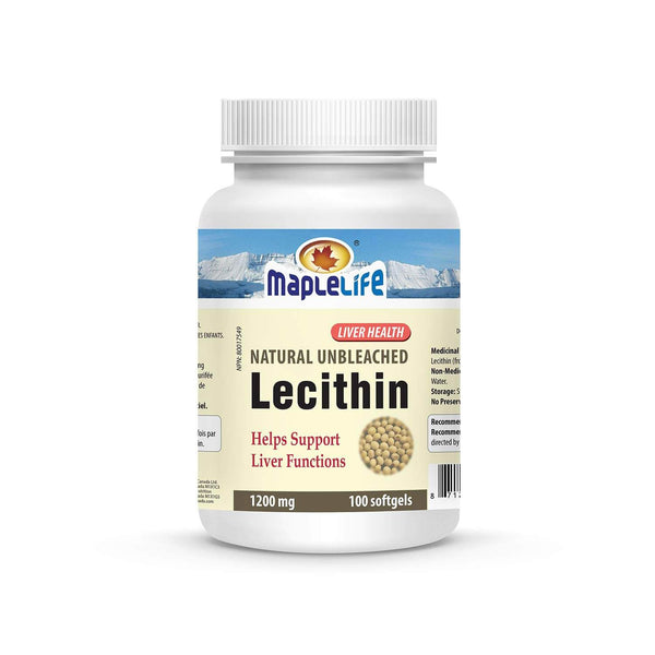 Maplelife Lecithin 1200mg (100 Softgels)