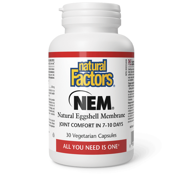 Natural Factors NEM 500 毫克（30 顆素食膠囊）