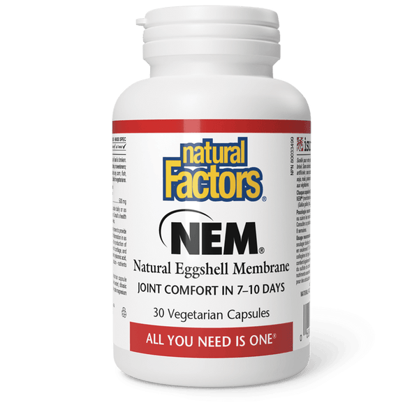 Natural Factors NEM 500 mg (30 Vegetarian Capsules)