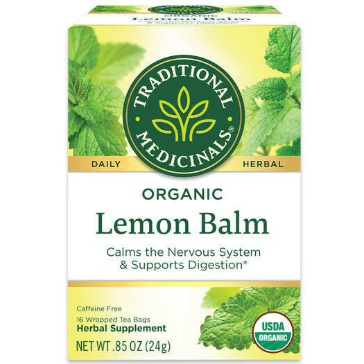 Traditional Medicinals Organic Lemon Balm Tea (16 bags)