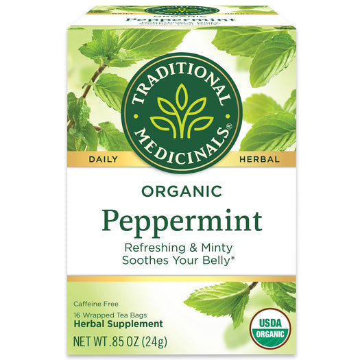 Traditional Medicinals Organic Peppermint Tea (16 bags)