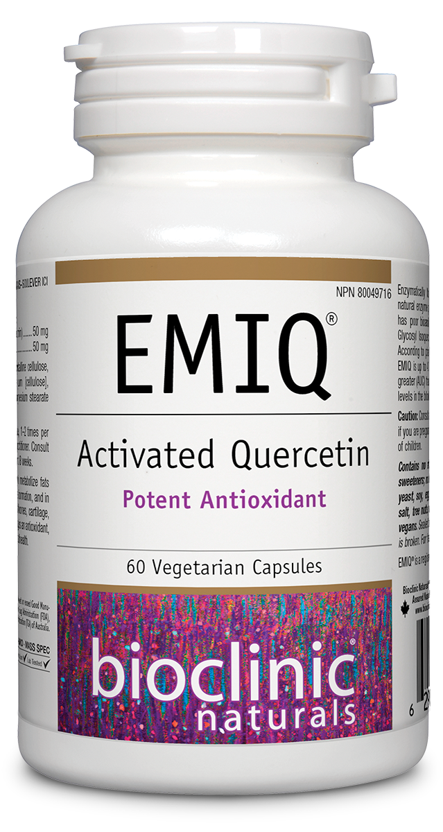 BioClinic Naturals EMIQ® Activated Quercetin 50 mg (60 vcaps)