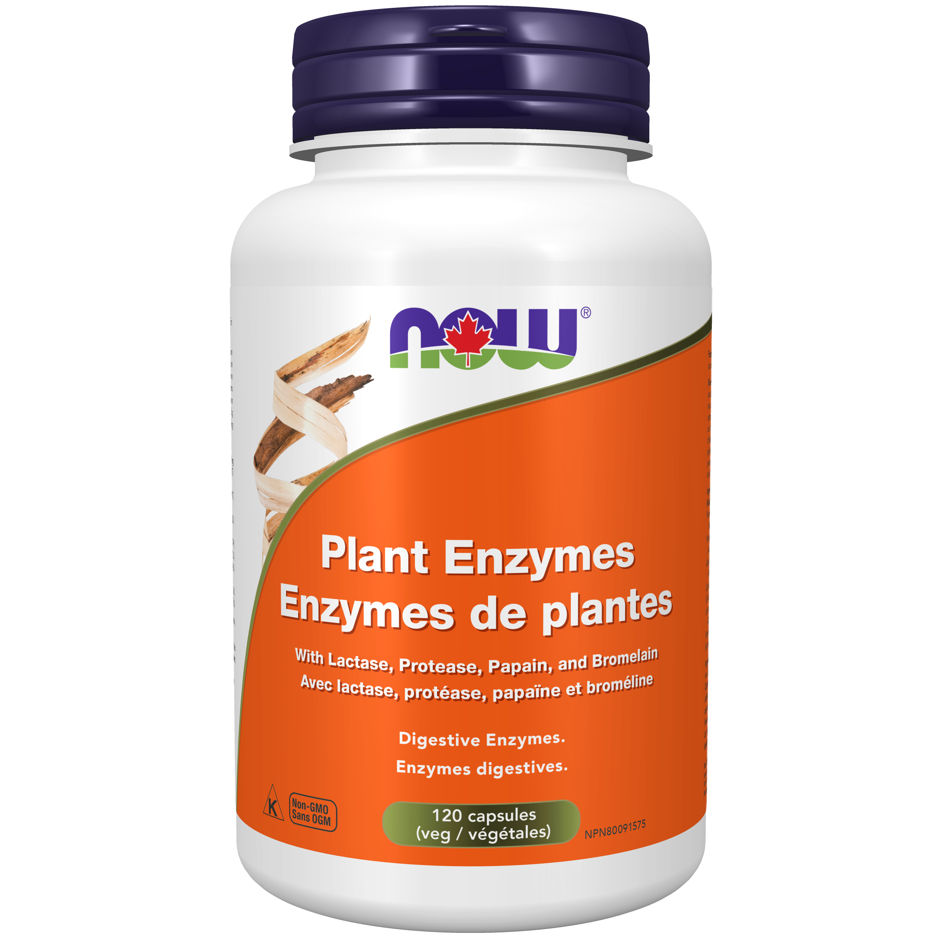 Now Plant enzymes (120 capsules)