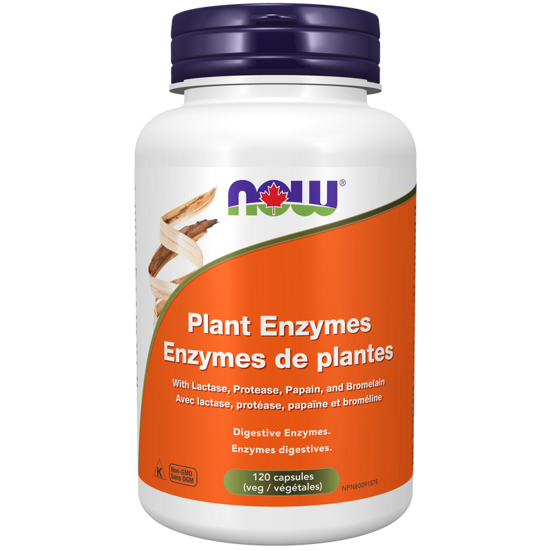 Now Plant enzymes (120 capsules)