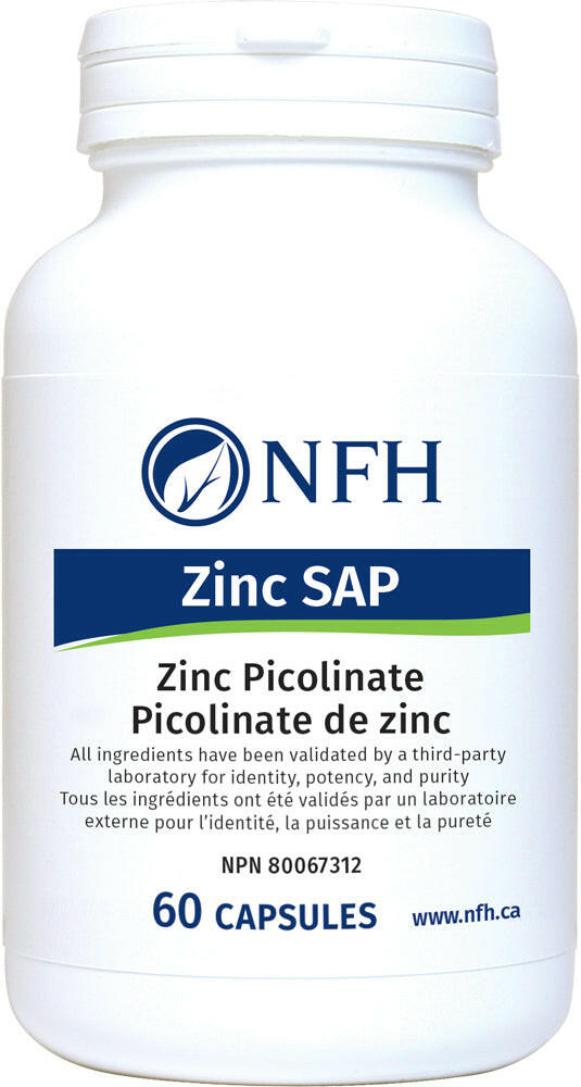 NFH Zinc SAP (60 Capsules)