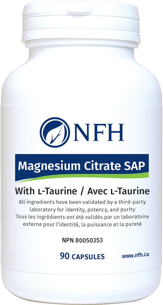 NFH 檸檬酸鎂 SAP（90 粒膠囊）