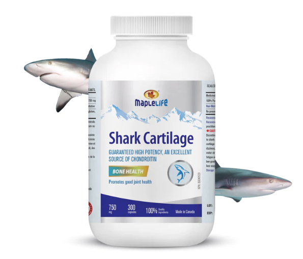 Maplelife Shark Cartilage 750mg (300 Capsules)
