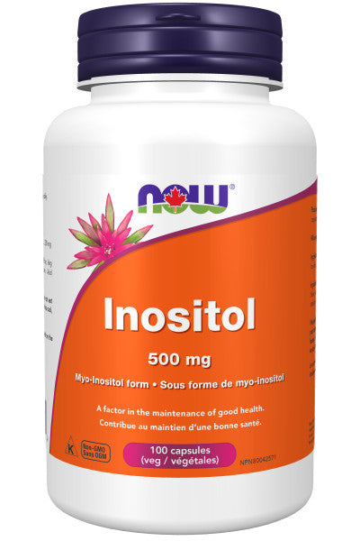 NOW Inositol 500mg (100vcap)