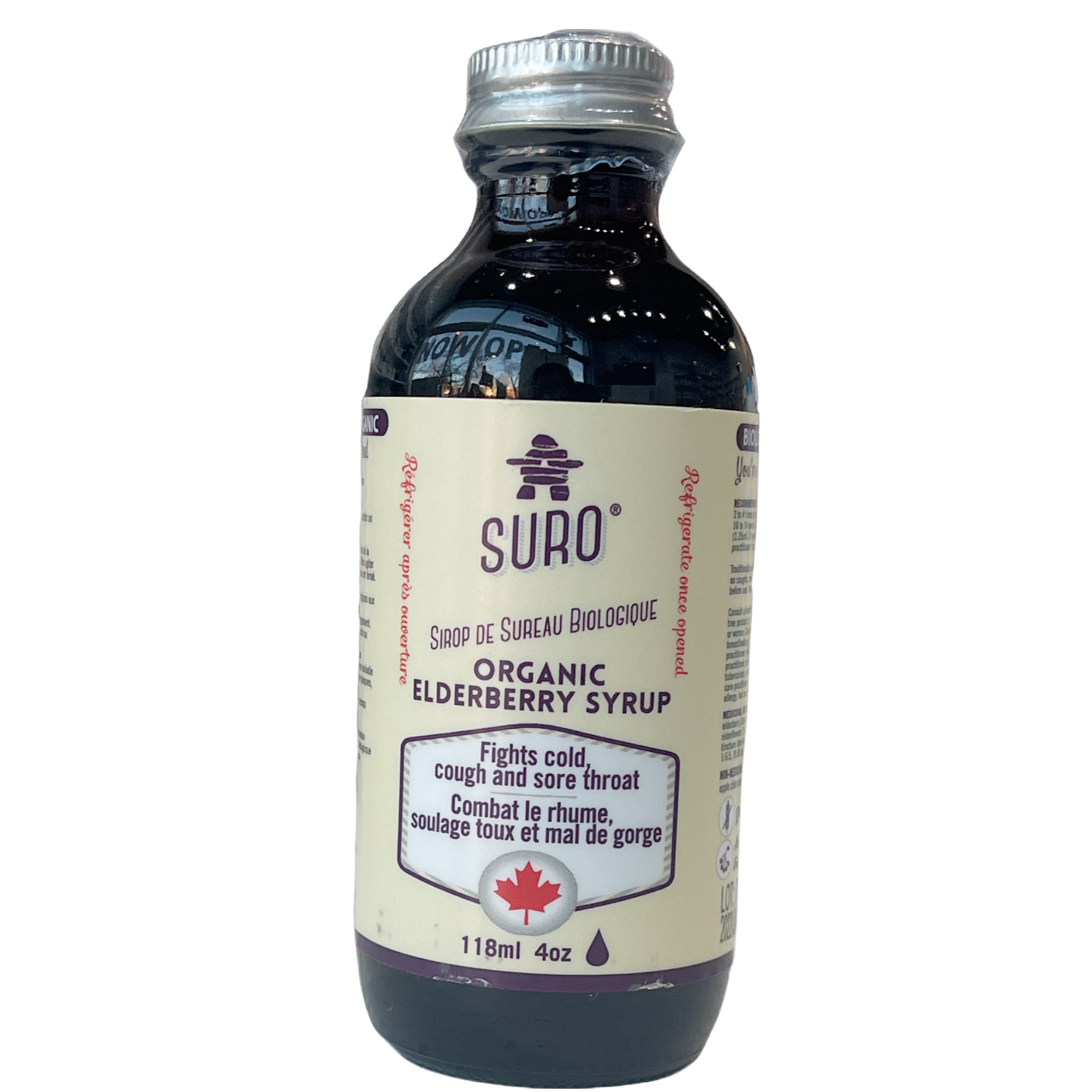 SURO® Organic Elderberry Syrups Adult 