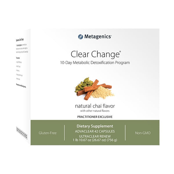 Metagenics Clear Change 10 Day Program with UltraClear® RENEW (Chai flavor)