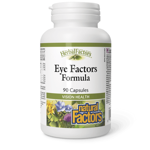 Natural Factors Eye Factors Formula, HerbalFactors  (90 Capsules)