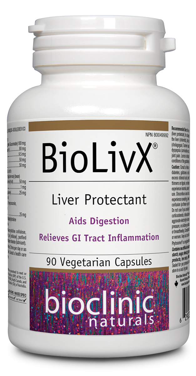 BioClinic Naturals BioLivX®（90 粒 vcap） 