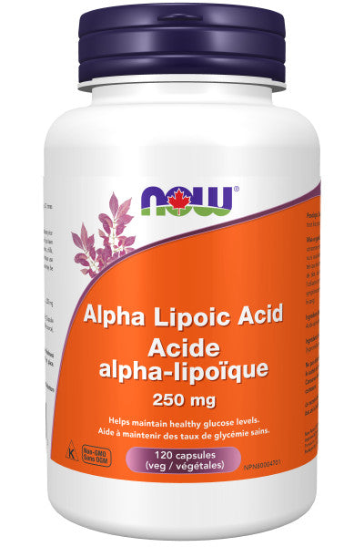 NOW Alpha Lipoic Acid 250mg (120Vcap)